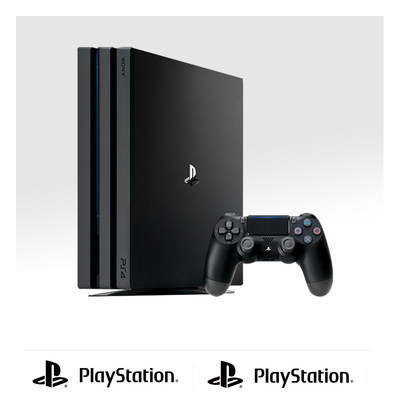 索尼 Sony PlayStation 4 PS4 Pro 国行游戏主机 HDR色彩 支持4K 1TB容量 黑色