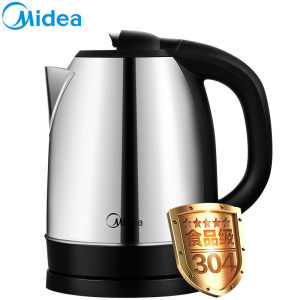 美的（Midea）电水壶 WSJ1702b 1.7L 优质温控器 食品级304不锈钢 电热水瓶 电热水壶 电水壶
